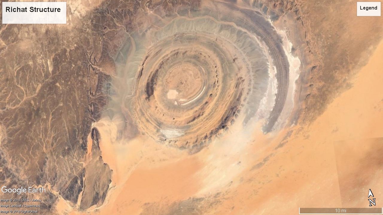 The Richat Structure - Atlantis Project - Ancient Civilization Search